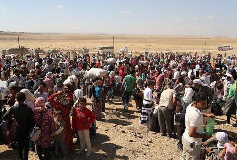 70 bin Suriyeli Türkiye'ye giriş yaptı