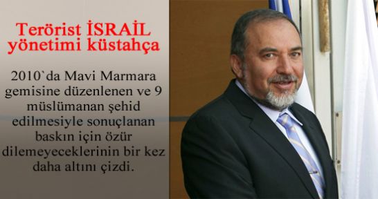 9 kişinin şehid edildiği Mavi Marmara için küstahça mesaj...