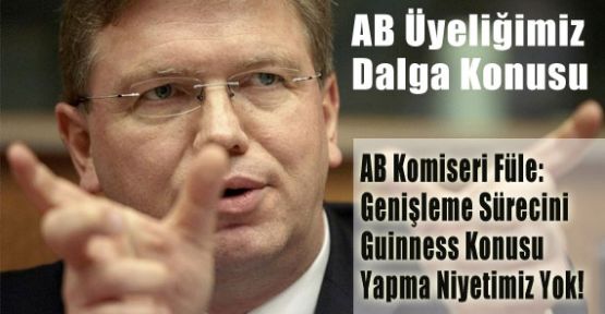 AB Üyeliğimiz Artık Dalga Konusu