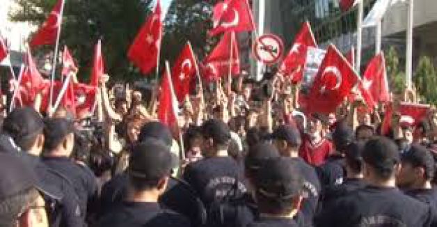 ABD Büyükelçiliğine protesto