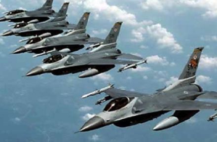 ABD Mısır'a 4 adet f16 uçak..