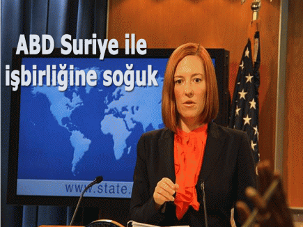 ABD Suriye ile işbirliğine soğuk...