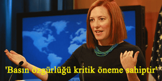 ABD:'Basın özgürlüğü kritik öneme sahiptir'