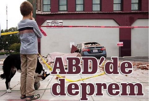 ABD’de deprem yaralılar var