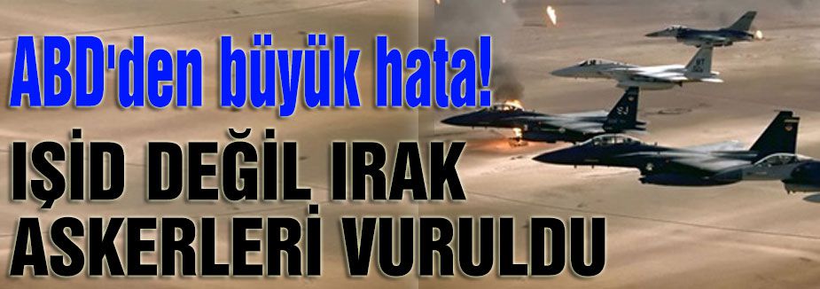 ABD'den büyük hata!