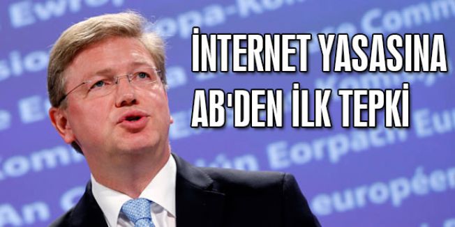 AB'DEN İLK TEPKİ