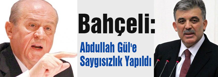 Abdullah Gül'e Saygısızlık Yapıldı