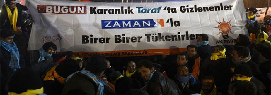 Açılan Pankart Düşündürdü