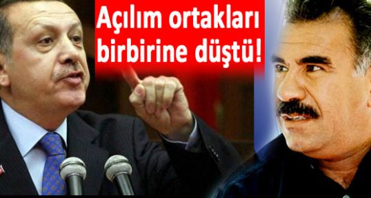 Açılım ortakları birbirine düştü!