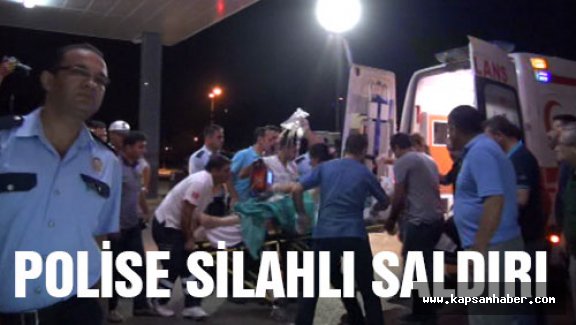 Adana'da polise silahlı saldırı