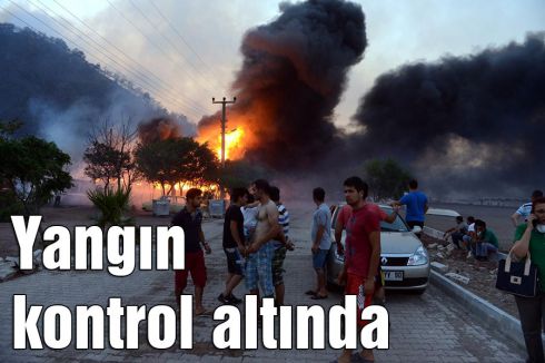 Adrasan'da başlayan orman kontrol altında