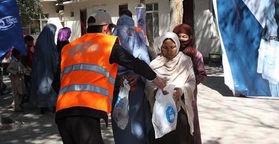 Afganistan'da 1200 aileye kurban eti dağıtıldı