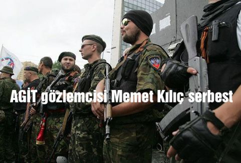 AGİT gözlemcisi Kılıç serbest