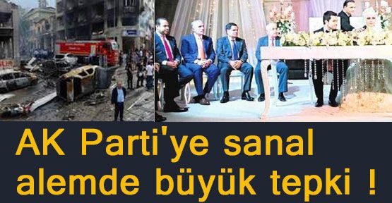 AK Parti'ye sanal alemde büyük tepki !