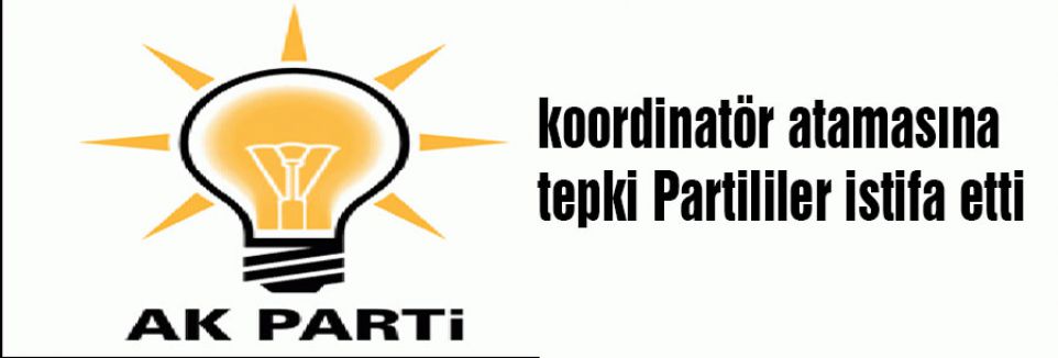 AKP'den 3 İstifa!