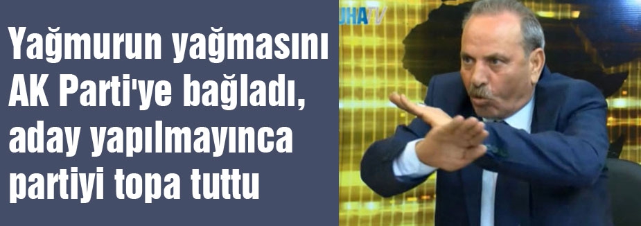 AKP'yi ilahlaştıran A.Adayı istifa etti...