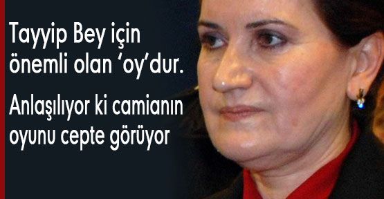 Akşener: Etüt merkezleri için kime söz verildi?