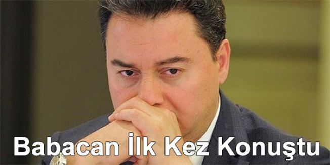 Ali Babacan Bank Asya İçin İlk Kez Konuştu