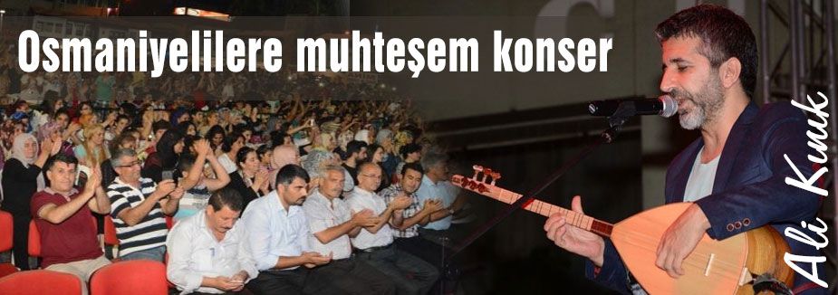 Ali Kınık'tan muhteşem konser