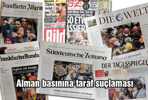 Alman basınına taraf suçlaması