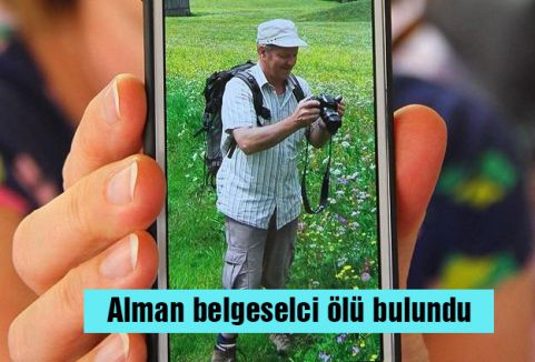 Alman belgeselci ölü bulundu