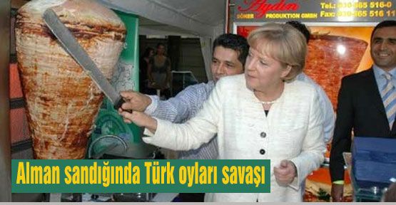Alman seçimi ve Türk oy avcılığı
