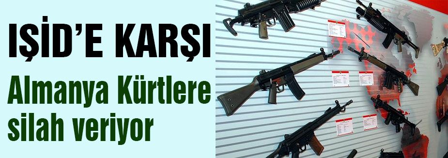 Almanya Kürtlere silah veriyor