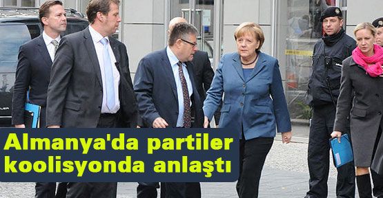 Almanya'da Partiler Anlaştı