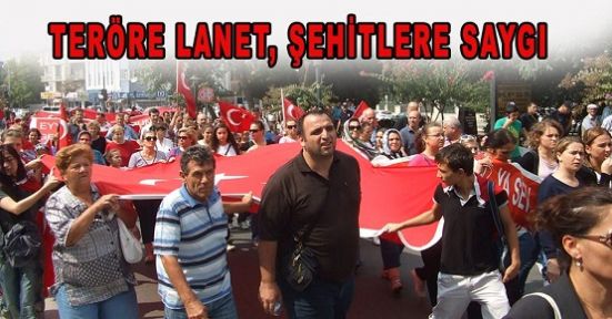Alperenlerden Teröre Lanet Yürüyüşü