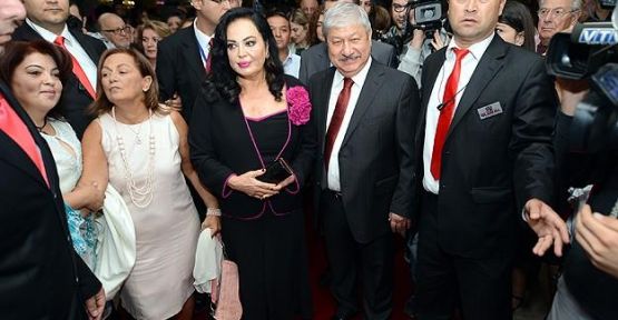 Altın Portakal'da açılış resepsiyonu...