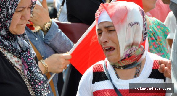 Amasya'da Asker annesinin feryadı