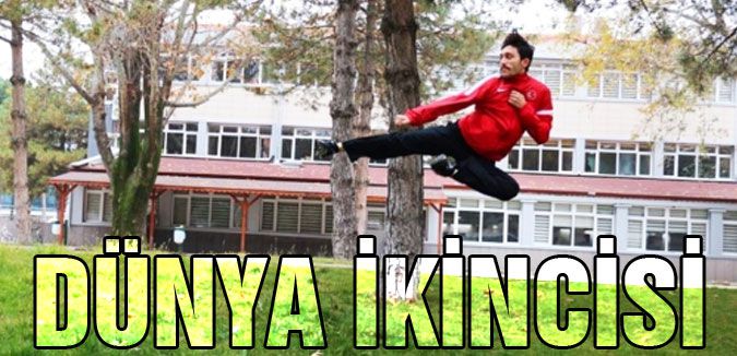 Amasya Üniversitesi öğrencisi dünya ikincisi oldu