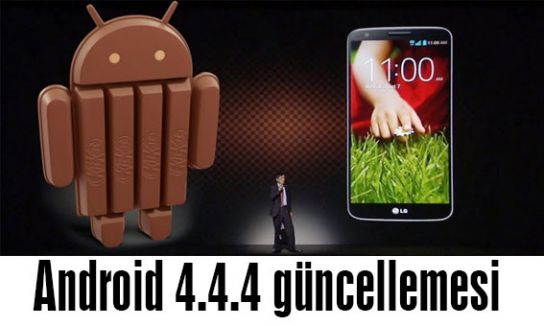 Android 4.4.4 güncellemesi