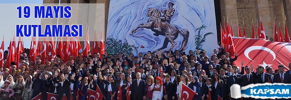 Anıtkabir’de 19 Mayıs kutlama töreni
