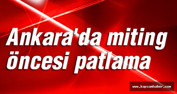 Ankara'da Büyük Patlama! Çok sayıda yaralı ve ölü var