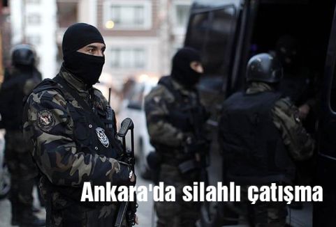 Ankara'da silahlı çatışma