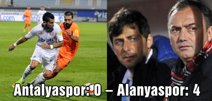 Antalyaspor: 0 – Alanyaspor: 4