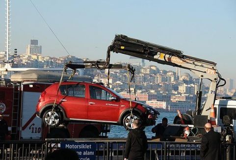 Arabalı vapur kazasında son durum...