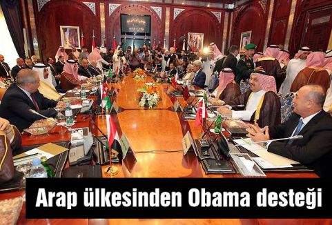Arap ülkesinden Obama desteği