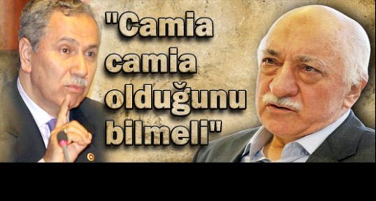 Arınç'tan cemaate sert mesaj!
