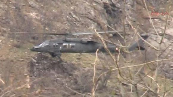 Askeri Helikopter kayboldu...