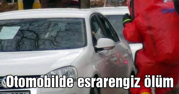 Ataşehir'de Otomobilde esrarengiz ölüm