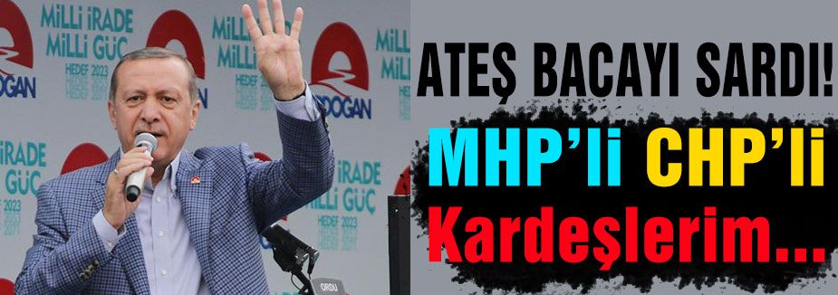Ateş bacayı sarmış