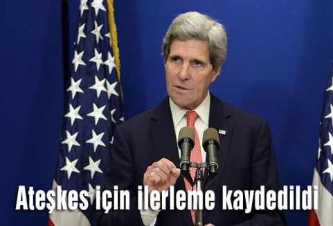 Ateşkes için ilerleme kaydedildi