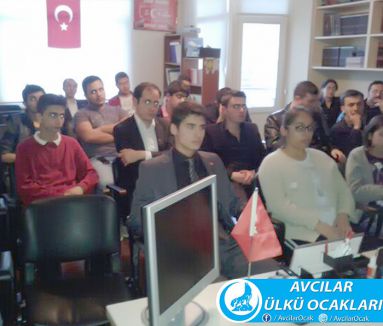 Avcılar Ülkü ocaklarından '3 Mayıs' semineri