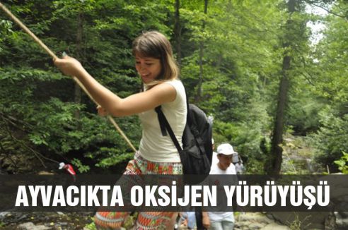 AYVACIKTA OKSİJEN YÜRÜYÜŞÜ
