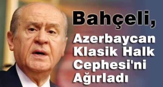 Azerbaycan Klasik Halk Cephesi MHP'yi Ziyaret Etti