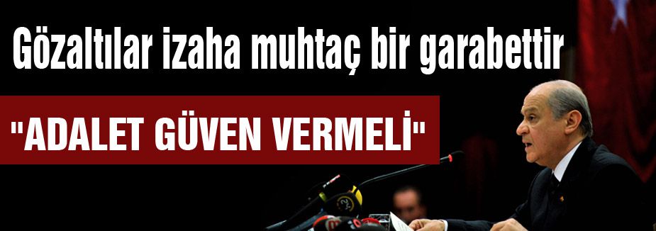 Bahçeli 14 Aralık Operasyonunu Değerlendirdi