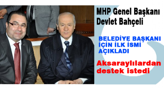 Bahçeli Aksaray'dan Seslendi