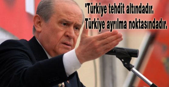 Bahçeli Alanya'dan Seslendi :Türkiye tehdit altındadır